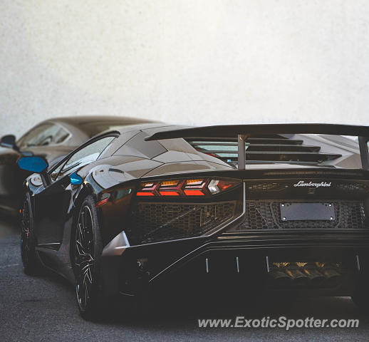 Lamborghini Aventador spotted in Toronto, Canada