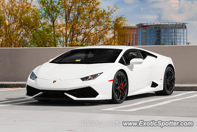 Lamborghini Huracan spotted in McLean, Virginia