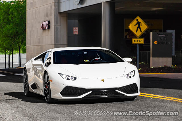 Lamborghini Huracan spotted in McLean, Virginia