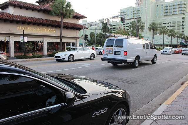 Maserati Ghibli spotted in Fort Lauderdale, Florida