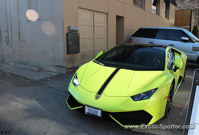 Lamborghini Huracan spotted in Toronto, Canada