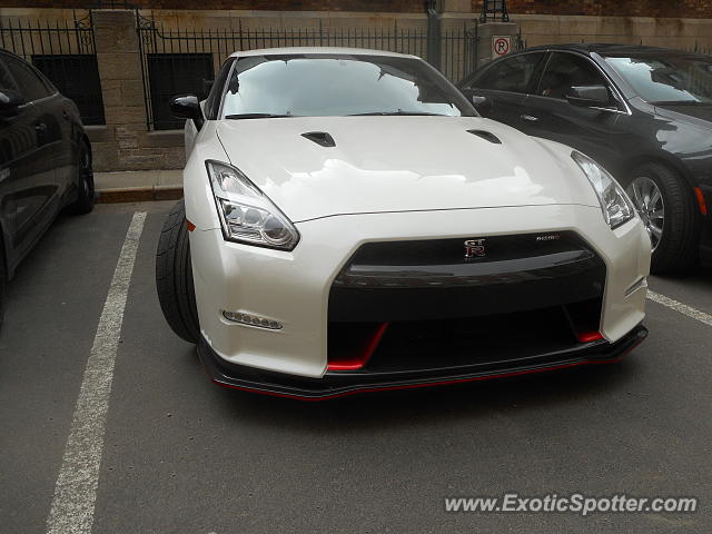 Nissan GT-R spotted in Old Québec, Canada