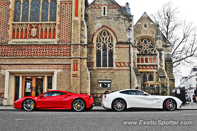 Ferrari 488 GTB spotted in London, United Kingdom