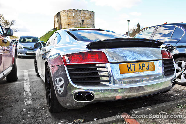 Audi R8 spotted in York, United Kingdom