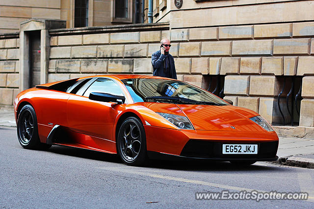 Lamborghini Murcielago spotted in Cambridge, United Kingdom