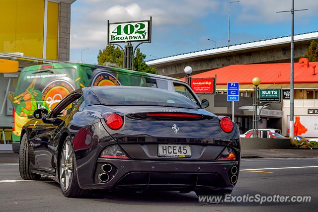 Ferrari California spotted in Auckland, New Zealand