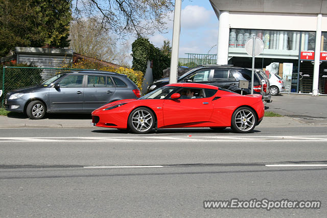 Lotus Evora spotted in Brussels, Belgium