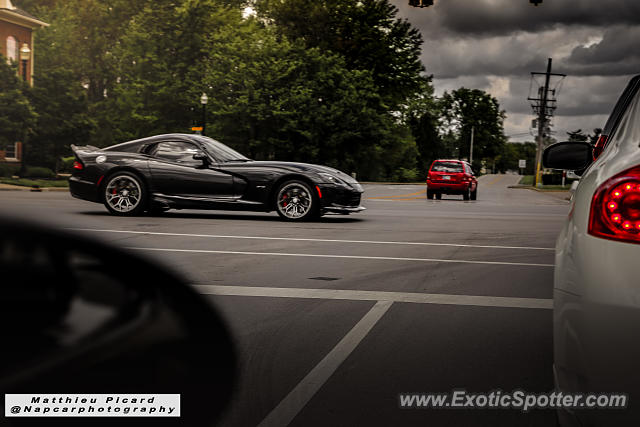 Dodge Viper spotted in Carmel, Indiana