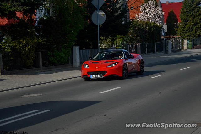 Lotus Evora spotted in Zgorzelec, Poland