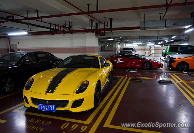 Ferrari 599GTO spotted in Shanghai, China