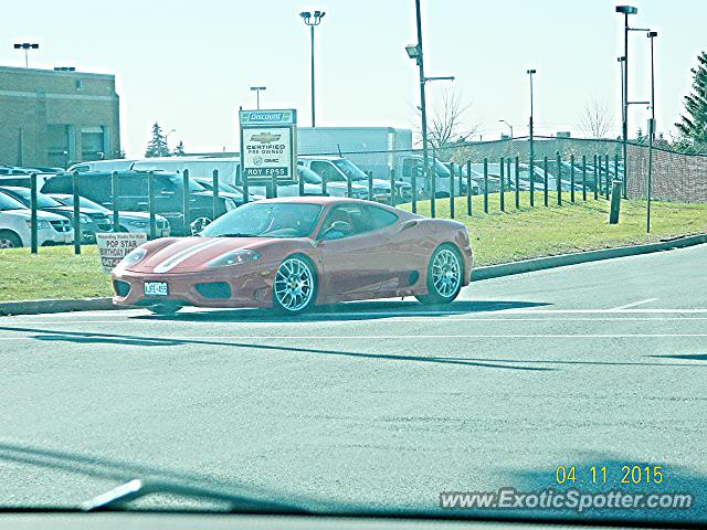 Ferrari 360 Modena spotted in Toronto, Canada