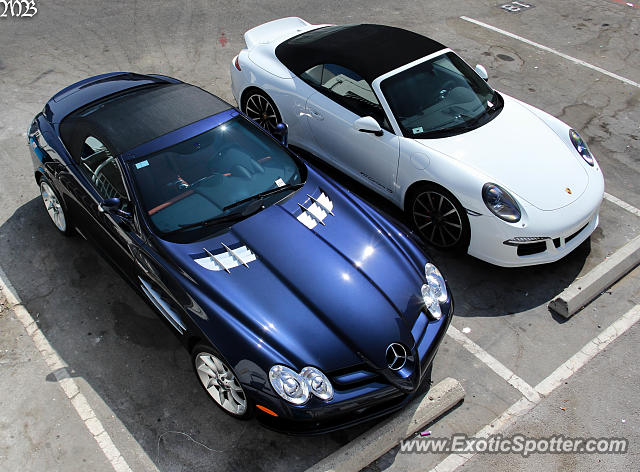 Mercedes SLR spotted in Beverly Hills, California