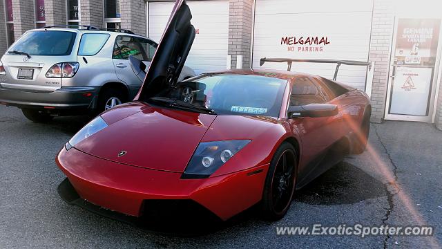 Lamborghini Murcielago spotted in Toronto, Canada