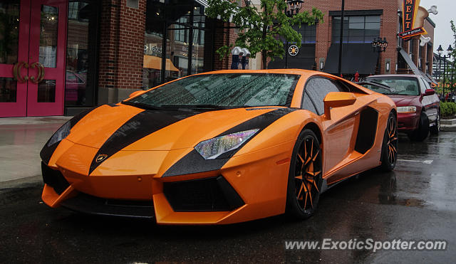 Lamborghini Aventador spotted in Columbus, Ohio