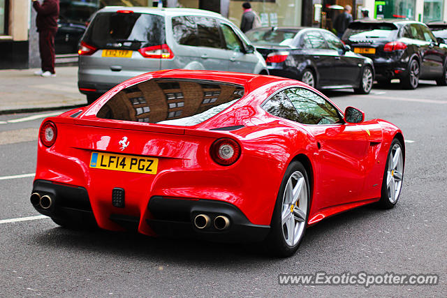 Ferrari F12 spotted in London, United Kingdom