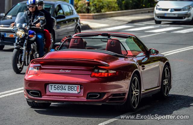 Porsche 911 Turbo spotted in Alicante, Spain