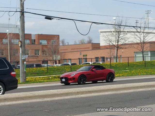 Jaguar F-Type spotted in Toronto, Canada