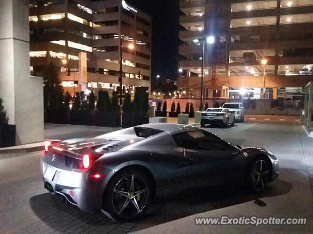 Ferrari 458 Italia spotted in Denver, Colorado