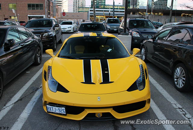 Ferrari 458 Italia spotted in Toronto, Canada