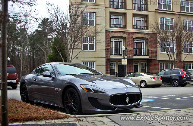 Maserati GranTurismo spotted in Cary, North Carolina