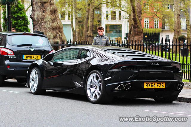 Lamborghini Huracan spotted in London, United Kingdom