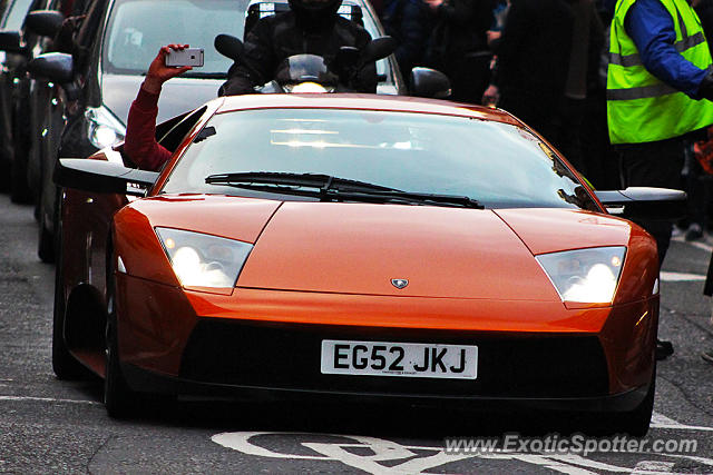 Lamborghini Murcielago spotted in London, United Kingdom