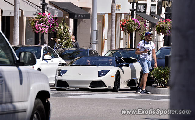 Lamborghini Murcielago spotted in Beverly Hills, California