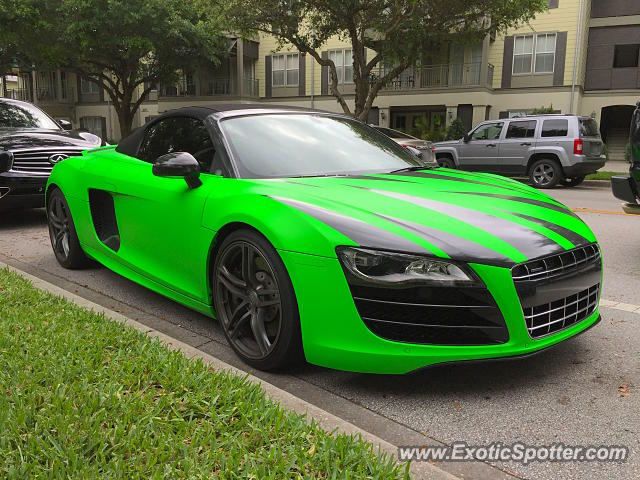 Audi R8 spotted in Celebration, Florida