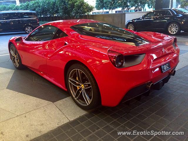 Ferrari 488 GTB spotted in Melbourne, Australia