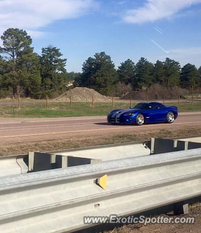 Dodge Viper spotted in Larkspur, Colorado