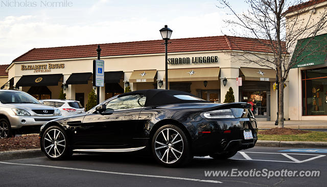 Aston Martin Vantage spotted in Charlotte, North Carolina