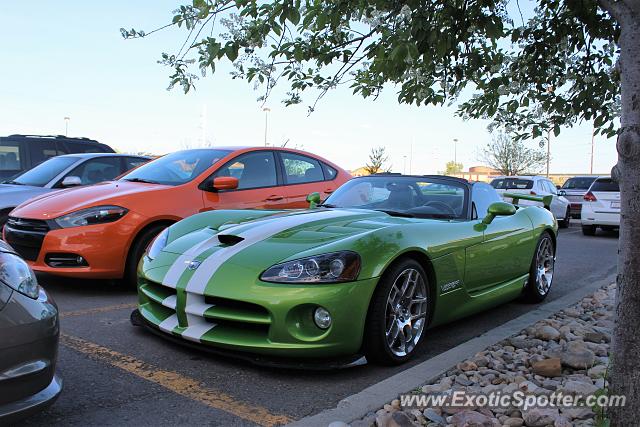 Dodge Viper spotted in Calgary, Canada