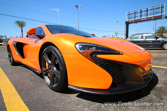 Mclaren 650S spotted in Jacksonville, Florida