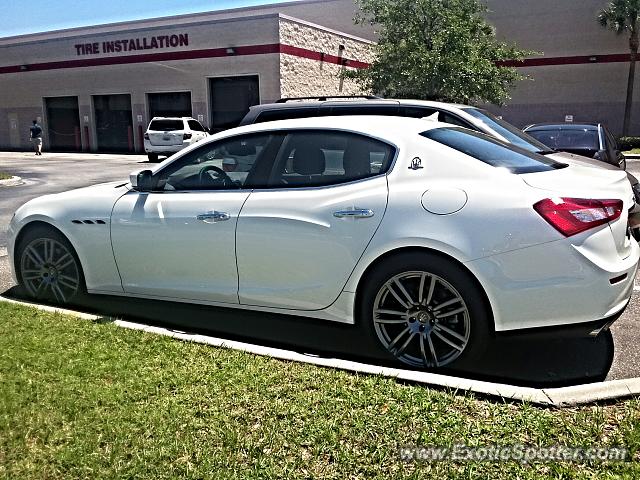 Maserati Ghibli spotted in Brandon, Florida