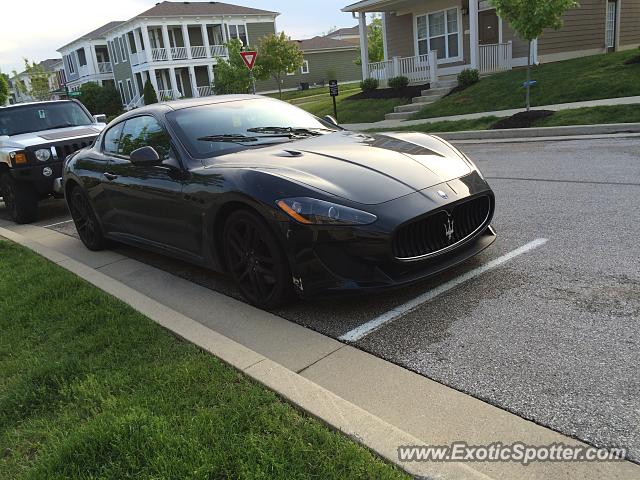 Maserati GranTurismo spotted in Bloomington, Indiana