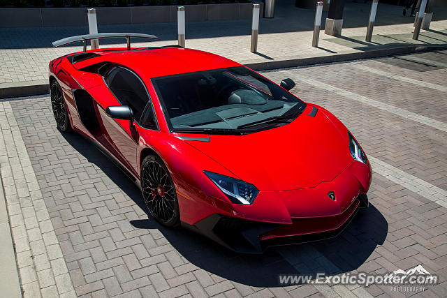 Lamborghini Aventador spotted in Denver, Colorado