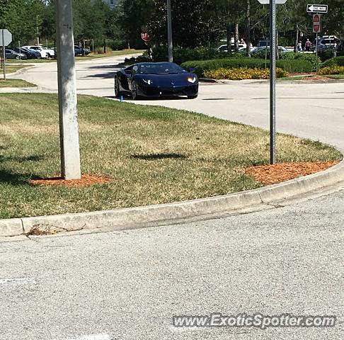 Lamborghini Aventador spotted in Jacksonville, Florida