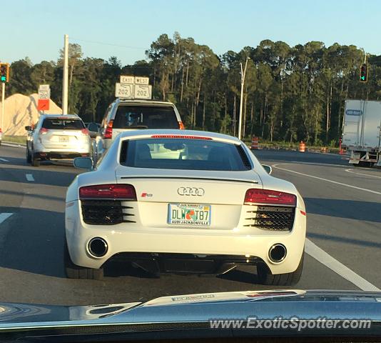 Audi R8 spotted in Jacksonville, Florida