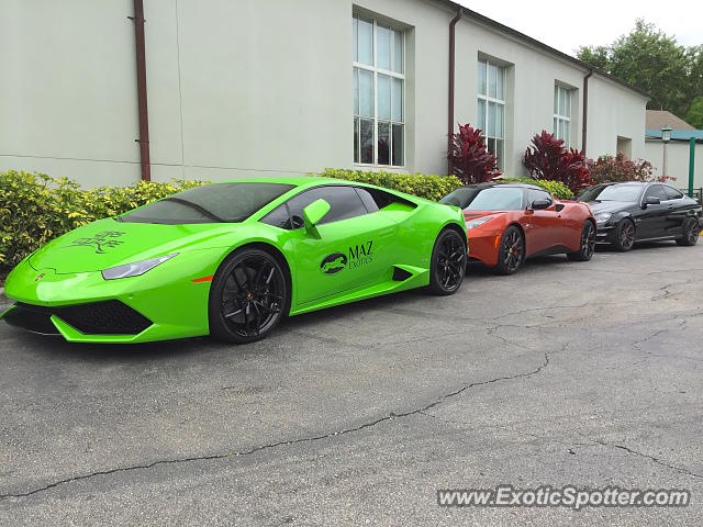 Lamborghini Huracan spotted in Celebration, Florida