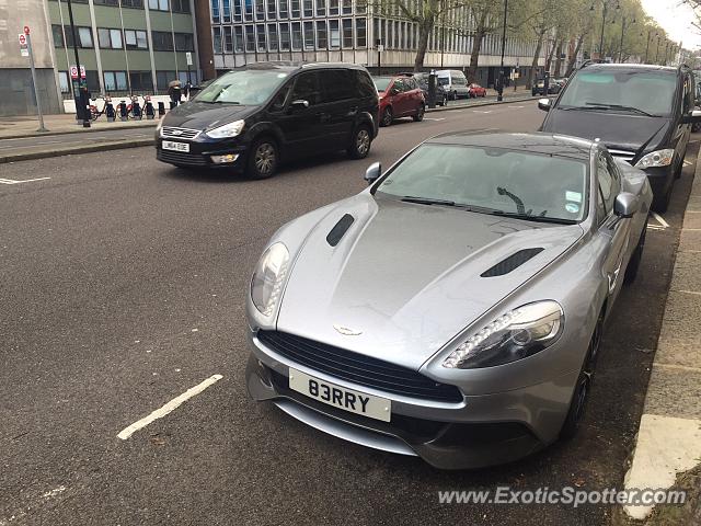 Aston Martin Vanquish spotted in London, United Kingdom