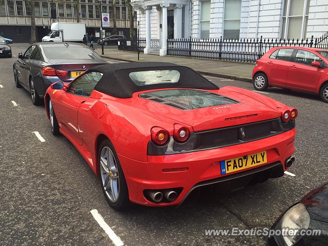 Ferrari F430 spotted in London, United Kingdom