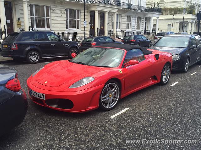 Ferrari F430 spotted in London, United Kingdom