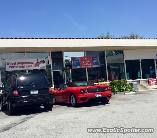 Ferrari 360 Modena spotted in San Jose, California