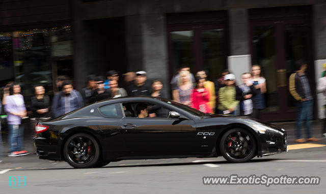 Maserati GranTurismo spotted in Aucklan, New Zealand