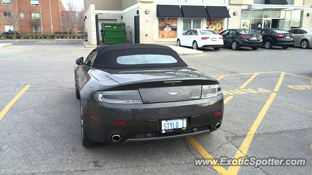 Aston Martin Vantage spotted in Toronto, Canada