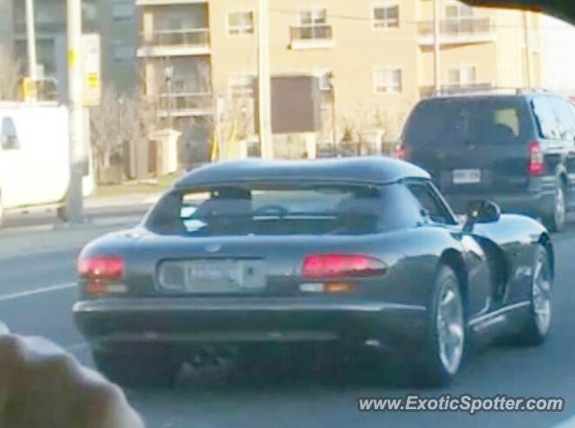 Dodge Viper spotted in Toronto, Canada