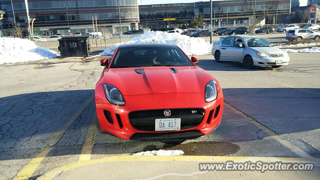 Jaguar F-Type spotted in Toronto, Canada