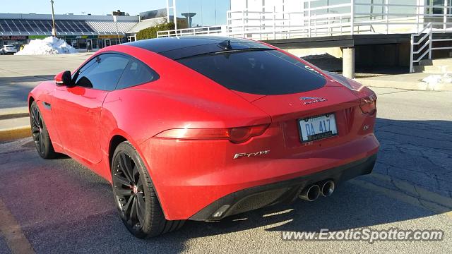 Jaguar F-Type spotted in Toronto, Canada