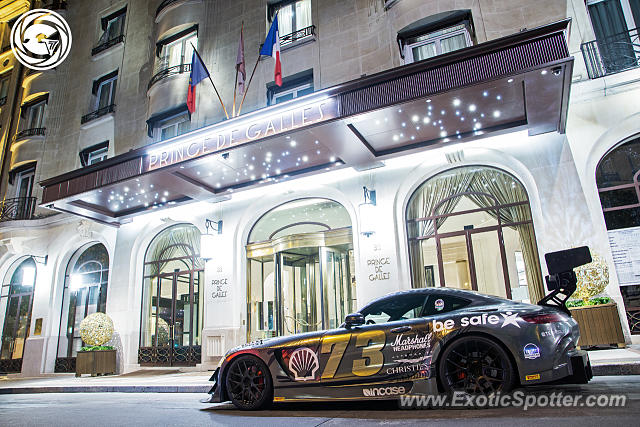 Mercedes AMG GT spotted in Paris, France