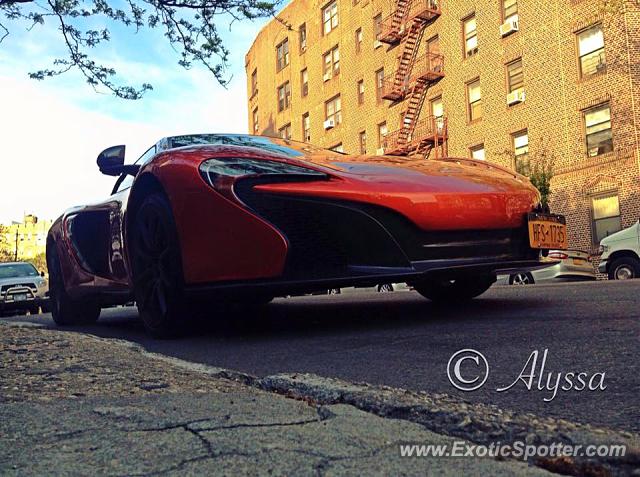 Mclaren 650S spotted in Brooklyn, New York